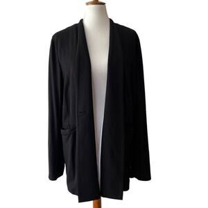 Torrid Black Plus Size Blazer 1X Jacket 14 16 Coatagin 18 20 Ponte Super Soft